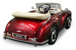 Masinuta electrica Mercedes 300S 70W 12V PREMIUM #Rosu [1]