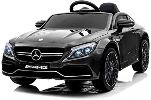 Masinute electrice - Masinuta electrica Mercedes C63 12V PREMIUM #Negru