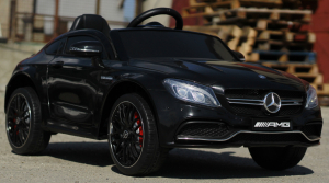 Masinuta electrica Mercedes C63 12V PREMIUM #Negru [1]