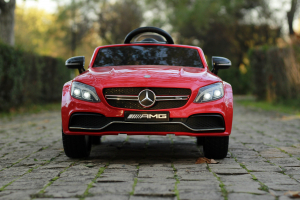 Masinuta electrica Mercedes C63 12V STANDARD #Rosu [1]