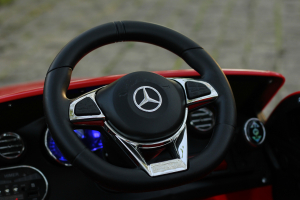 Masinuta electrica Mercedes C63 12V STANDARD #Rosu [6]