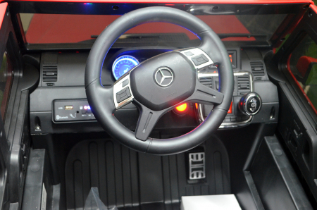 Mercedes G63 6x6 180W 12V echipare premium rosie [5]
