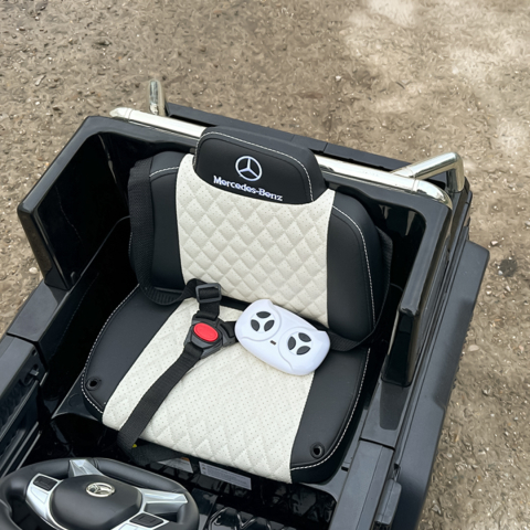 Masinuta electrica Mercedes G63 6x6 210W 12V 10Ah Premium, culoare neagra [12]