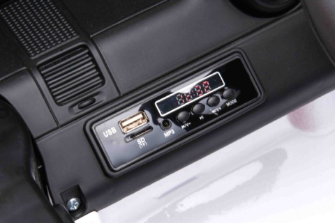Masinuta electrica Mercedes G63 6x6 210W 12V 10Ah Premium, culoare alba [12]
