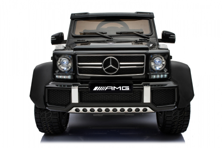 Masinuta electrica copii Mercedes G63 6x6 270W, neagra [19]