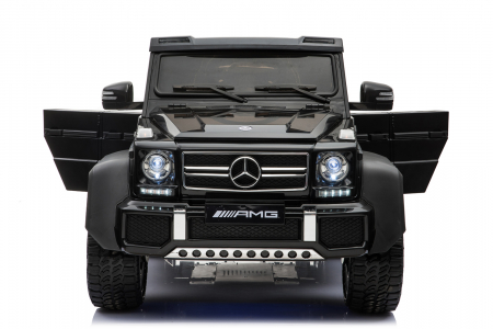 Masinuta electrica copii Mercedes G63 6x6 270W, neagra [20]