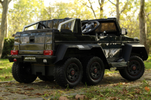 Masinuta electrica Mercedes G63 6x6 270W DELUXE #Negru [3]