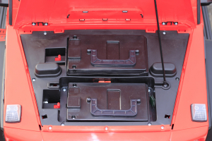 Mercedes G63, premium, rosu, 6x6, pentru copii [15]