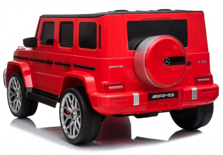 Masinuta electrica copii Mercedes G63 XXL, 180W, rosu [3]