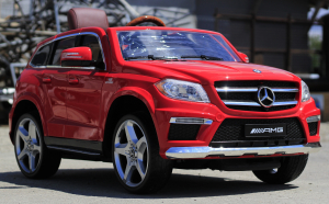 Masinuta electrica Mercedes GL63 4x4 DELUXE #Rosu [2]