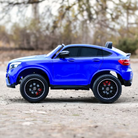 Masinuta electrica Mercedes GLC63s AMG 4x4 180W 12V 14Ah PREMIUM, culoare Albastra [13]