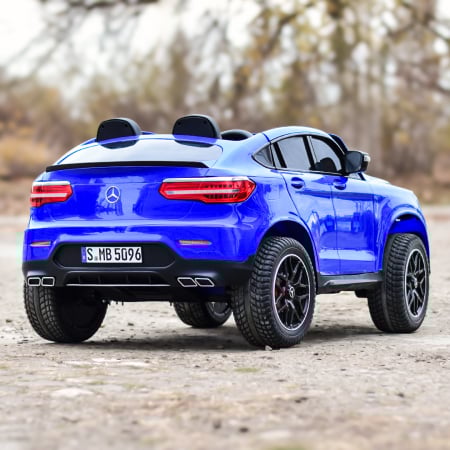 Masinuta electrica Mercedes GLC63s AMG 4x4 180W 12V 14Ah PREMIUM, culoare Albastra [16]
