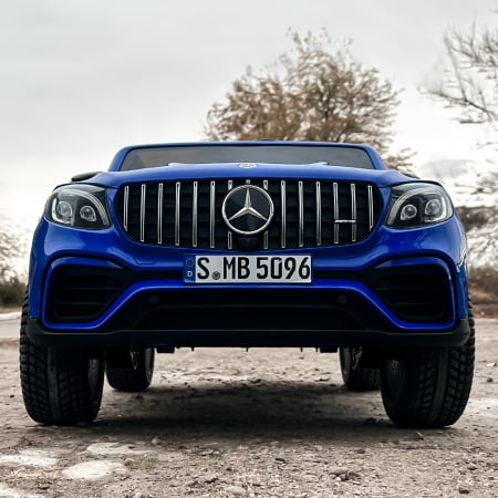 Masinuta electrica Mercedes GLC63s AMG 4x4 180W 12V 14Ah PREMIUM, culoare Albastra [24]