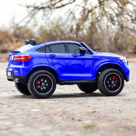 Masinuta electrica Mercedes GLC63s AMG 4x4 180W 12V 14Ah PREMIUM, culoare Albastra [18]