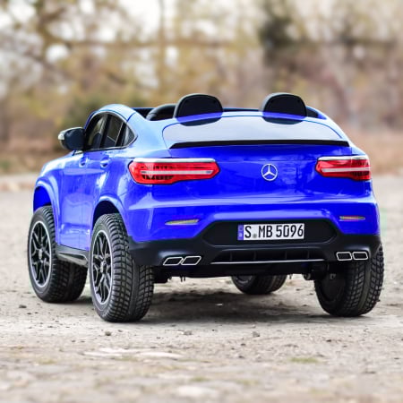 Masinuta electrica Mercedes GLC63s AMG 4x4 180W 12V 14Ah PREMIUM, culoare Albastra [15]