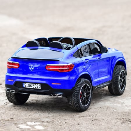 Masinuta electrica Mercedes GLC63s AMG 4x4 180W 12V 14Ah PREMIUM, culoare Albastra [17]