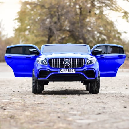 Masinuta electrica Mercedes GLC63s AMG 4x4 180W 12V 14Ah PREMIUM, culoare Albastra [20]