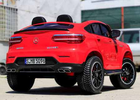 Masinuta electrica Mercedes GLC63s AMG 4x4 180W 12V 14Ah XXL PREMIUM, culoare Rosu [20]