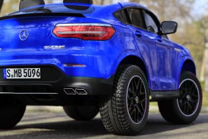 Masinuta electrica Mercedes GLC63s AMG 4x4 180W 12V 14Ah PREMIUM, culoare Albastra [10]