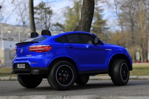 Masinuta electrica Mercedes GLC63s AMG 4x4 180W 12V 14Ah PREMIUM, culoare Albastra [5]