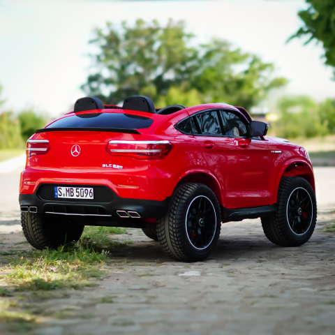 Masinuta electrica Mercedes GLC63s AMG 4x4 180W 12V 14Ah XXL PREMIUM, culoare Rosu [9]