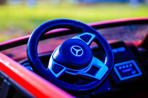 Masinuta electrica copii, Mercedes GLS 63 AMG, rosie [8]