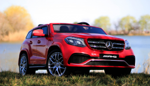 Masinuta electrica Mercedes GLS63 AMG 4x4 24V STANDARD #Rosu [3]
