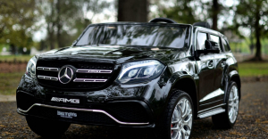 Masinuta electrica Mercedes GLS63 AMG 4x4 12V 180W STANDARD #Negru [1]