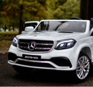 Masinuta electrica Mercedes GLS63 AMG 4x4 PREMIUM 24V #Alb [7]