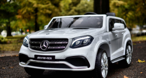 Masinuta electrica Mercedes GLS63 AMG 4x4 PREMIUM 24V #Alb [2]