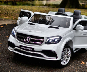 Masinuta electrica Mercedes GLS63 AMG 4x4 PREMIUM 24V #Alb [6]