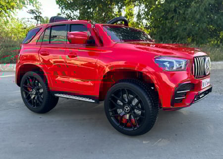 Masinuta electrica Mercedes M-class 4x4 140W 12V 10Ah premium, culoare Rosie [5]
