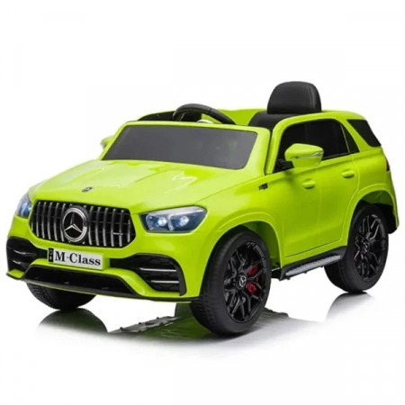 Masinute electrice - Masinuta electrica Mercedes M-class 4x4 140W 12V 10Ah premium, culoare Verde