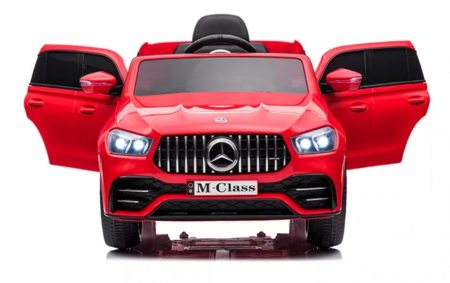 Masinuta electrica Mercedes M-class 4x4 140W 12V 10Ah premium, culoare Rosie [12]