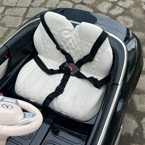 Masinuta electrica Mercedes S650 MAYBACH, 90W, 12V, PREMIUM #Negru [11]