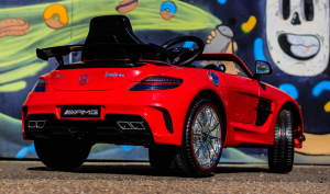 Masinuta electrica pentru copii Mercedes SLS rosu [5]