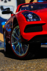 Masinuta electrica pentru copii Mercedes SLS rosu [12]