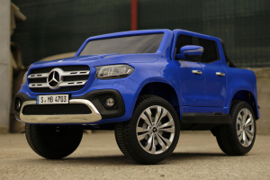Masinuta electrica Mercedes X-Class 2x45W STANDARD #Albastru [7]