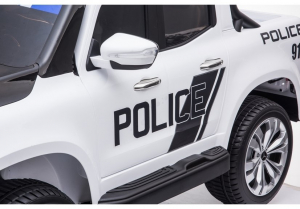 Masinuta electrica Mercedes POLICE X-Class 4x4 PREMIUM #Alb [8]
