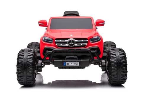 Mercedes X-Class Monster Truck, 4x4, scaun tapitat, roti moi,  rosu [1]