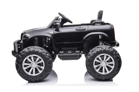 Mercedes X-Class Monster Truck, 4x4, scaun tapitat, roti moi, neagra [11]