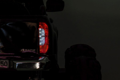Mercedes X-Class Monster Truck, 4x4, scaun tapitat, roti moi, neagra [15]