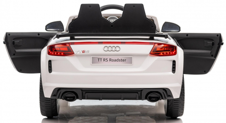 Masinuta pentru copii electrica Audi TT RS, alba [16]