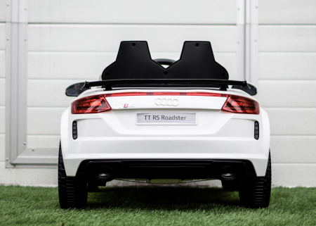 Masinuta pentru copii electrica Audi TT RS, alba [6]