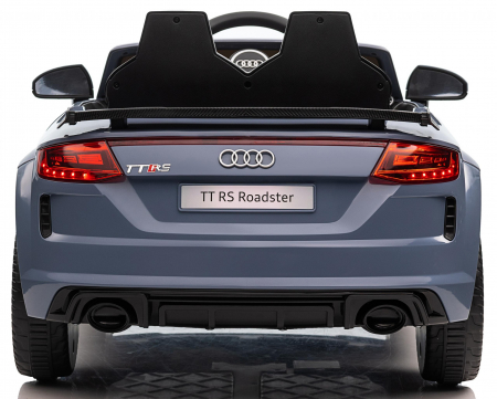 Masinuta pentru copii electrica Audi TT RS, albastra cenuisiu [19]