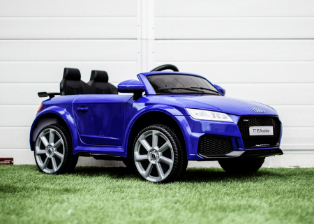 Masinuta electrica pentru copii Audi TT Albastru, 2-4 ani [6]