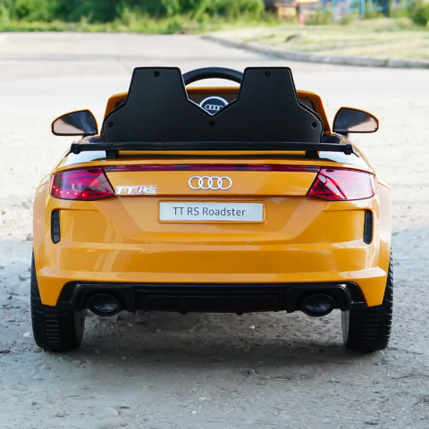Audii TT RS galbena, masinuta electrica pentru copii [8]