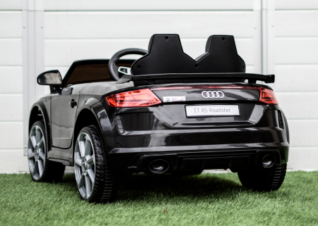 Masinuta electrica pentru copii Audi TT Negru, 2-4 ani [7]