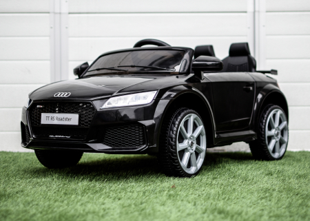 Masinuta electrica pentru copii Audi TT Negru, 2-4 ani [3]
