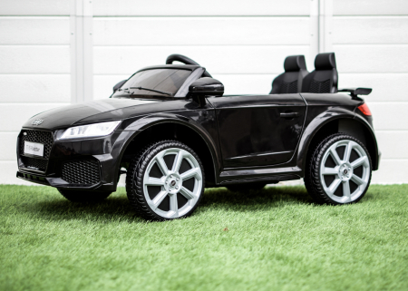 Masinuta electrica pentru copii Audi TT Negru, 2-4 ani [5]